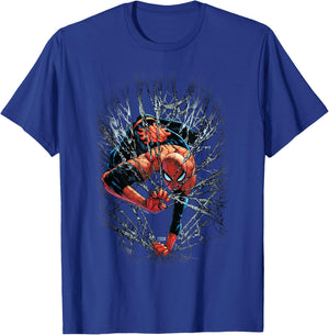 Spider-Man - Webs T-Shirt - T-Shirt | Royal