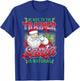 Christmas Personal Trainer Gym Workout Exercise Santa Claus T-Shirt - T-Shirt | Royal