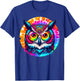 Cool Tie Dye Owl Sunglasses Bird Graphic Illustration Art T-Shirt - T-Shirt | Royal