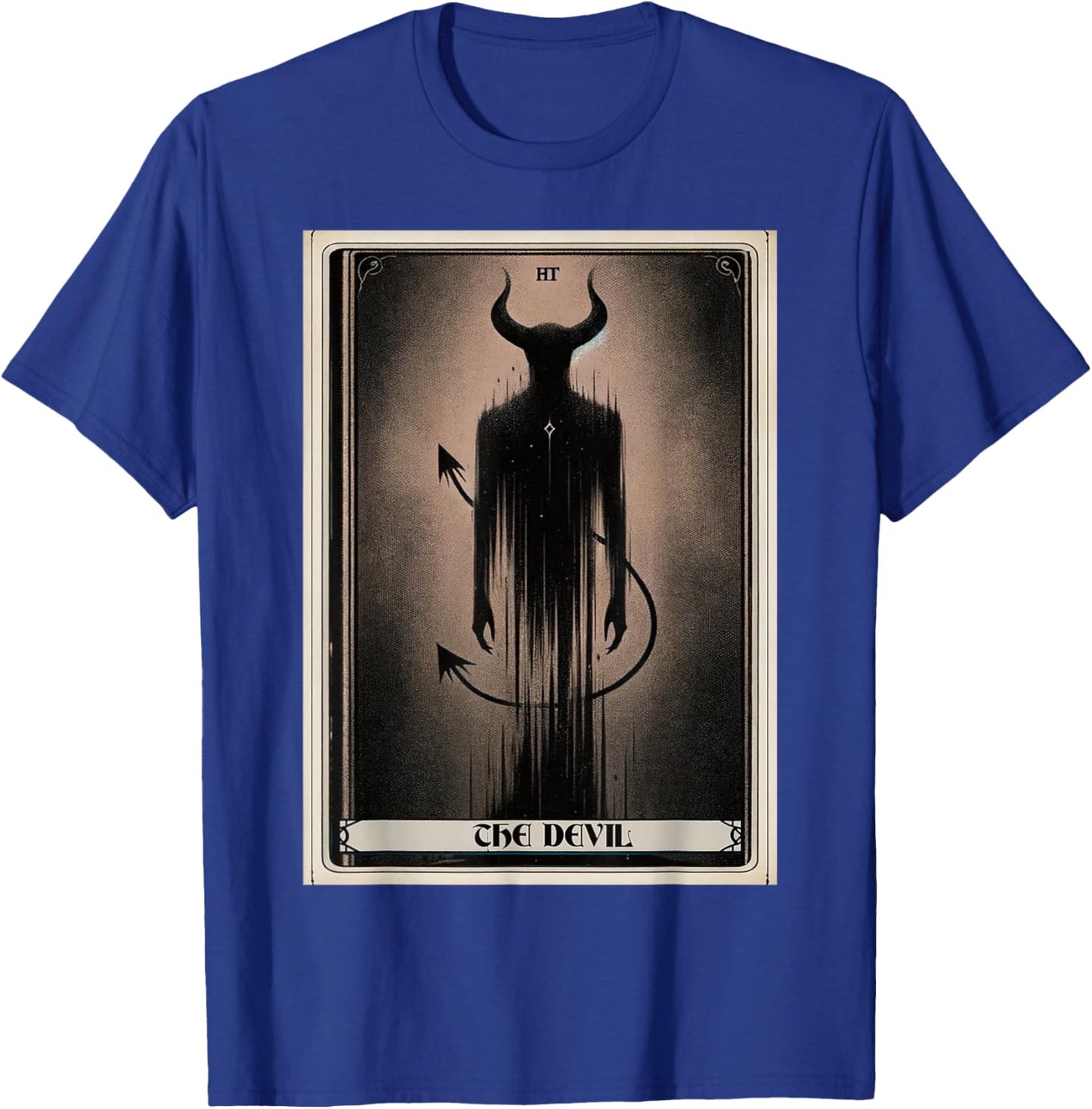 Tarot Card The Devil T-Shirt - T-Shirt | Royal
