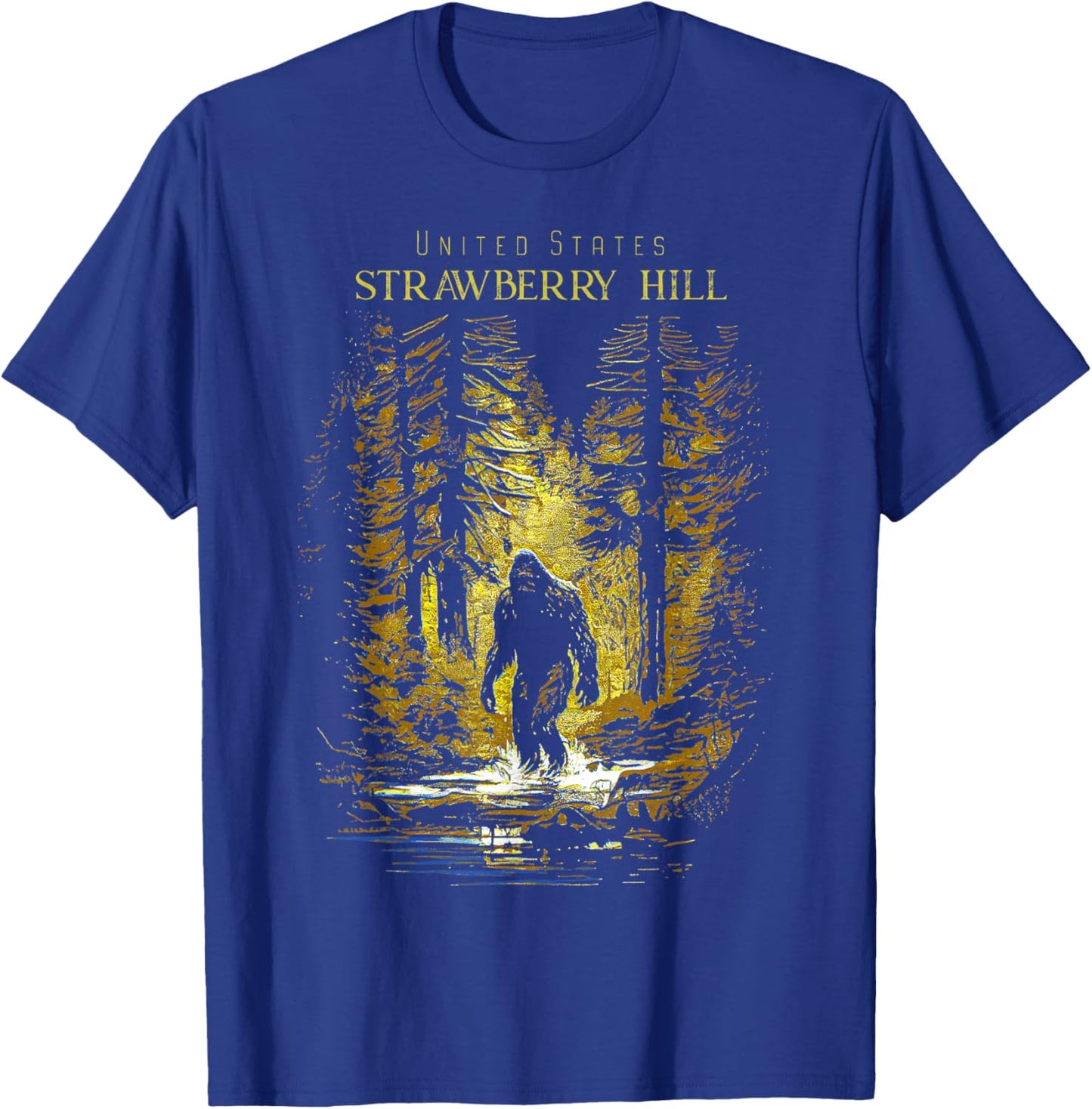 Strawberry Hill United States T-Shirt - T-Shirt | Royal