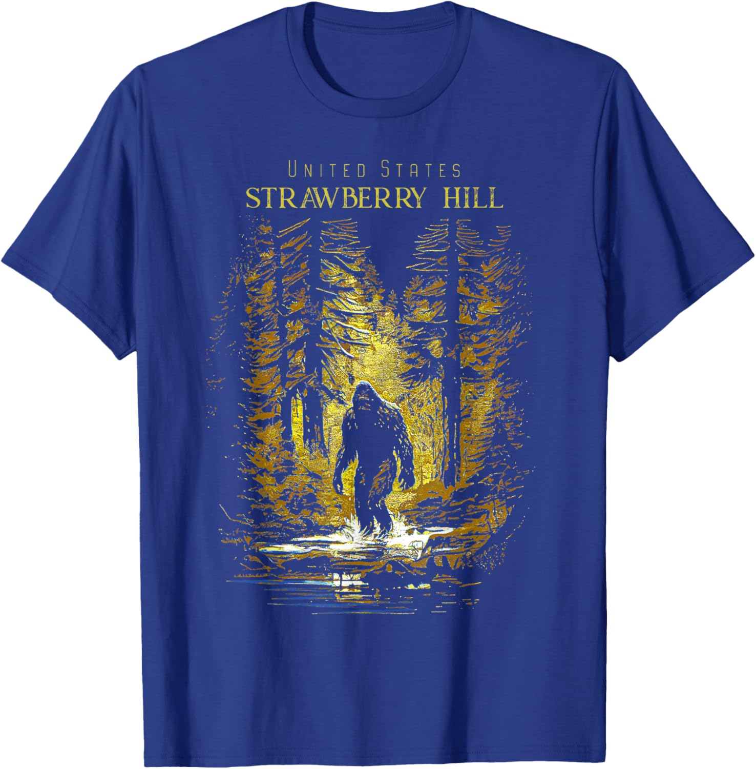 Strawberry Hill United States T-Shirt - T-Shirt | Royal