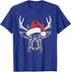 Reindeer Christmas Dark Brown T-Shirt - T-Shirt | Royal