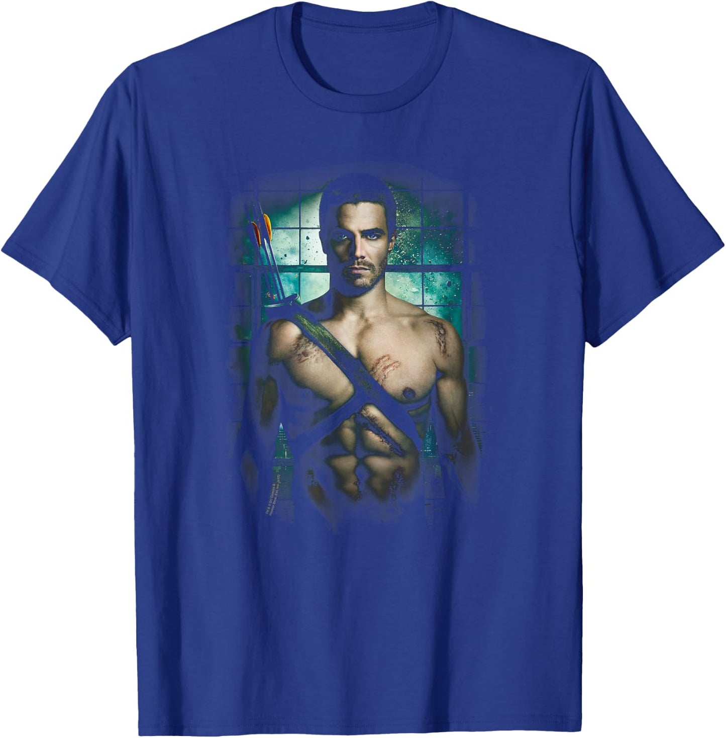 Arrow TV Series Shirtless T-Shirt - T-Shirt | Royal