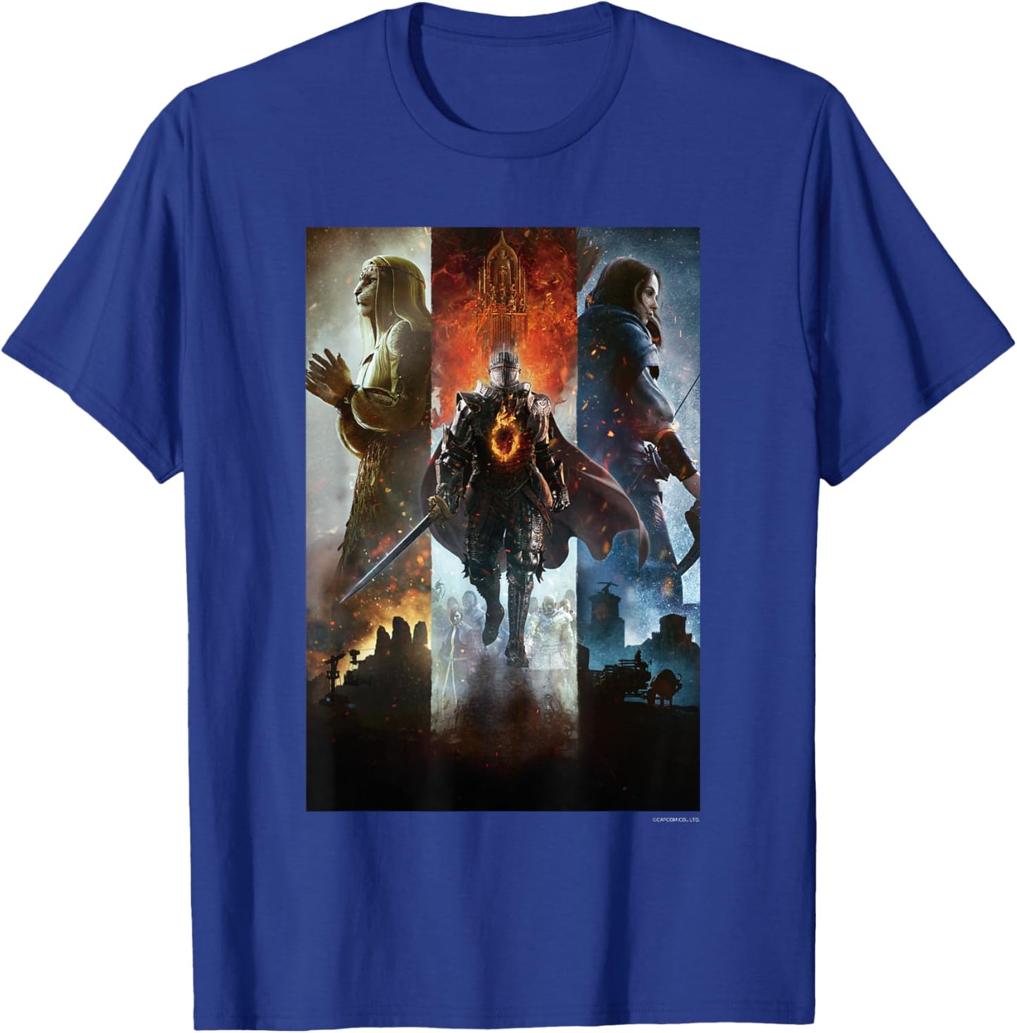 Dragon's Dogma 2 Key Art T-Shirt - T-Shirt | Royal
