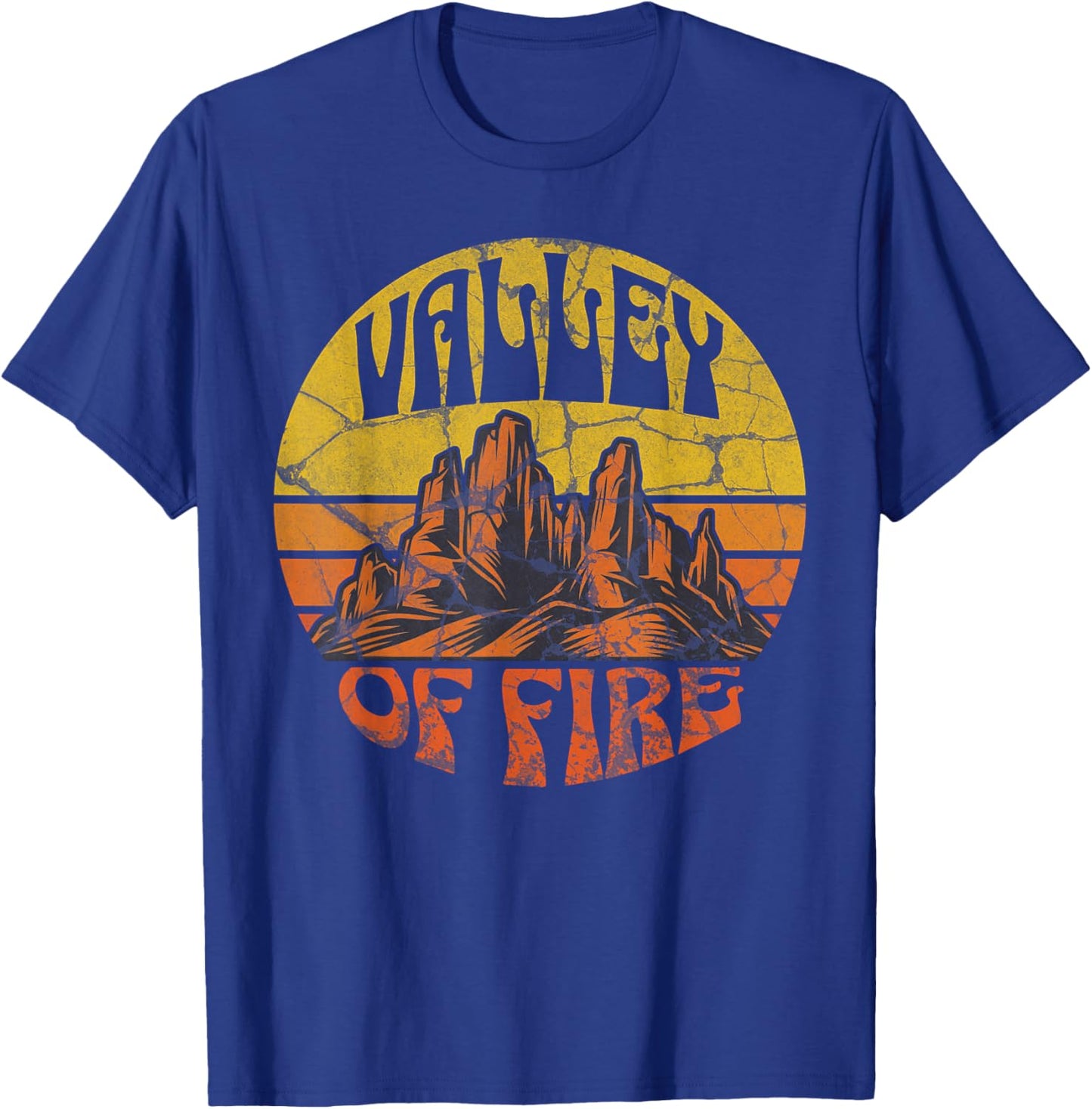 Valley Of Fire T-Shirt - T-Shirt | Royal