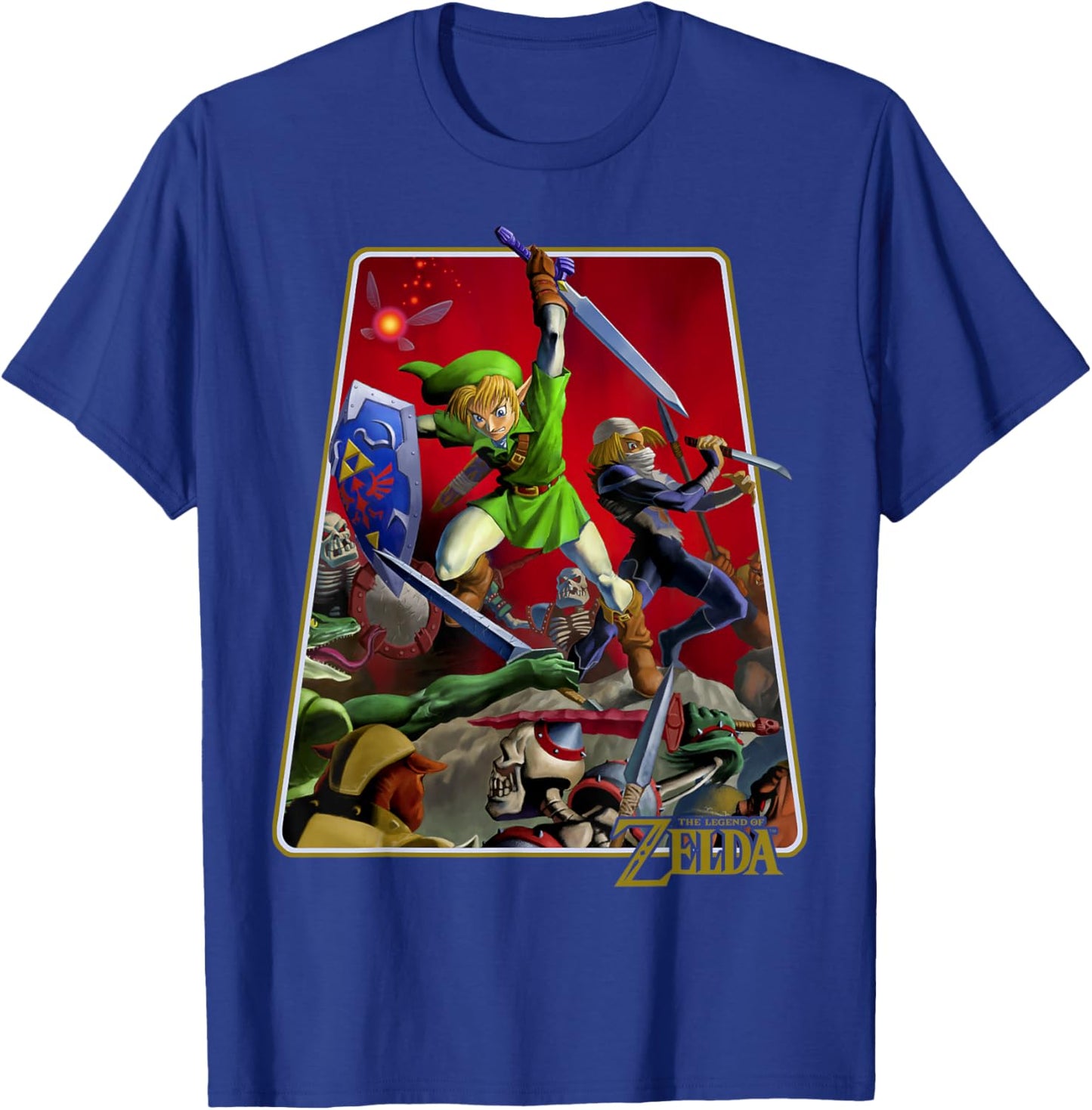 The Legend of Zelda Link Battle Shot T-Shirt - T-Shirt | Royal