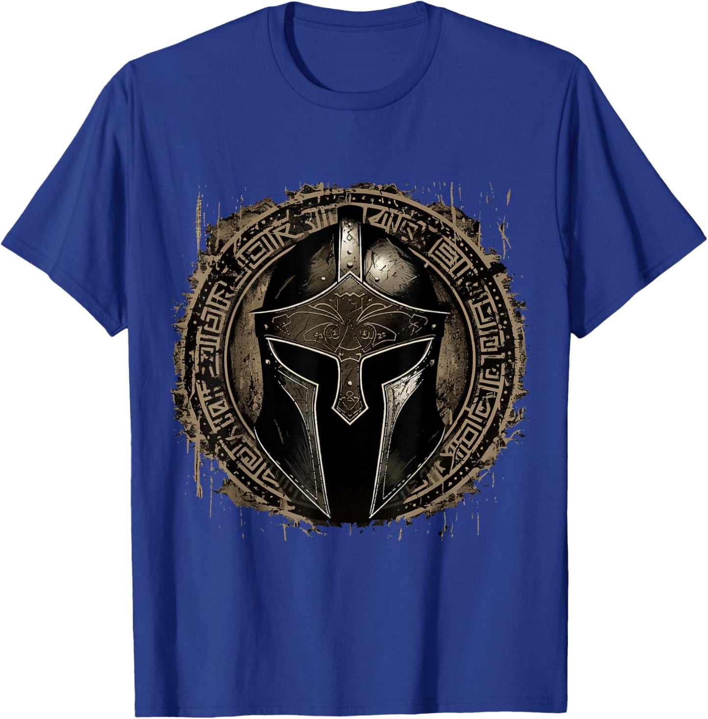 Sparta Spartanischer Kämpfer Helm Leonidas Spartaner Herren T-Shirt - T-Shirt | Royal