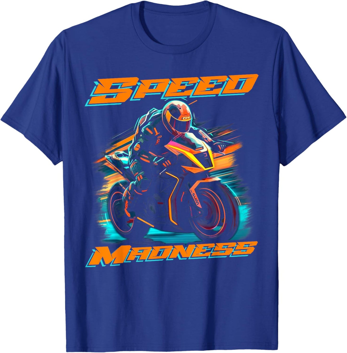 Racing Motorbike T-Shirt - T-Shirt | Royal