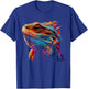 Bearded Dragon Lover Fun Colorful Cool Painting Art Cute Pet T-Shirt - T-Shirt | Royal