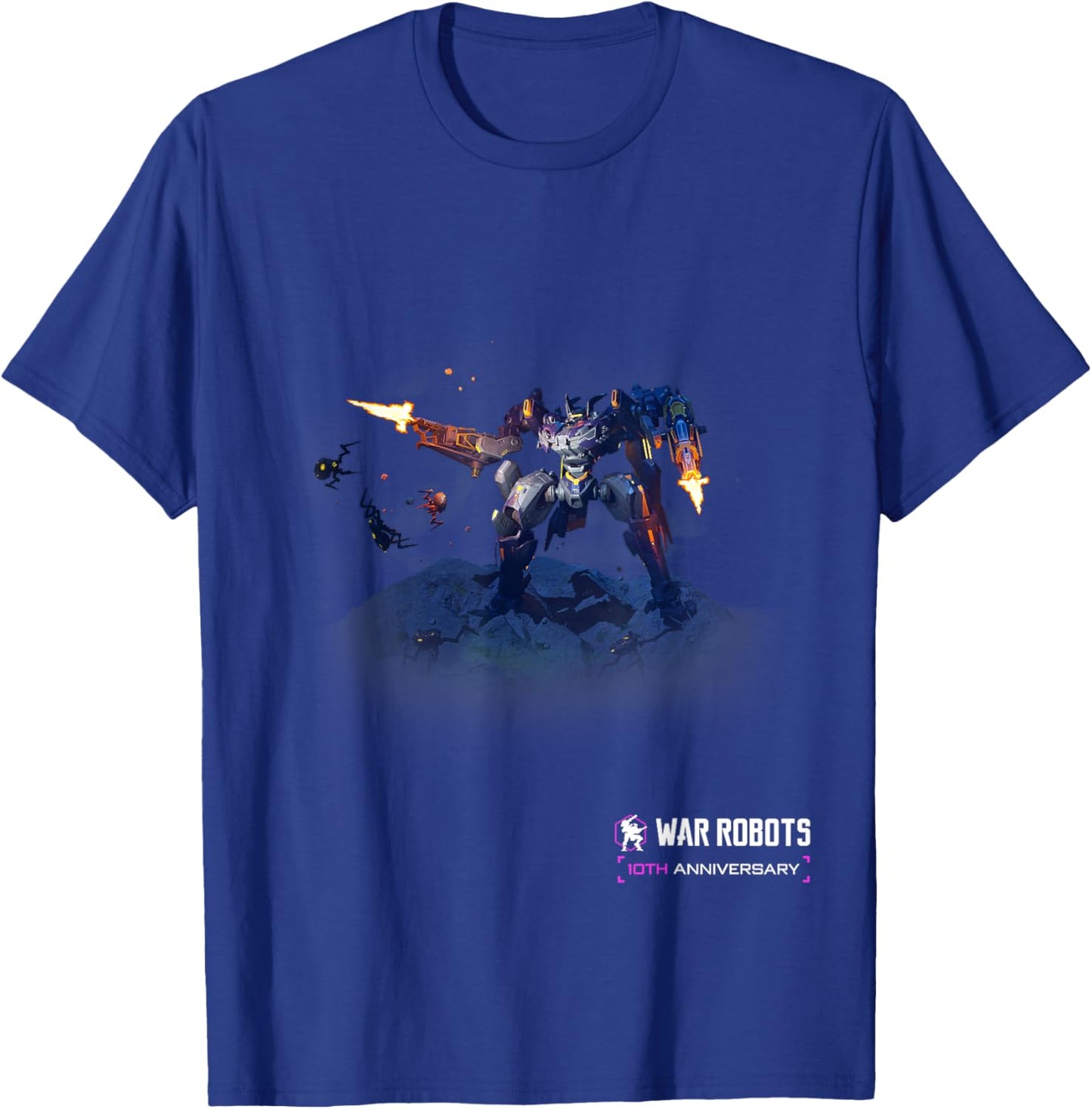 War Robots 10th Anniversary – Nether , Small T-Shirt - T-Shirt | Royal