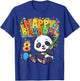 It's My Birthday Panda Kids 8 Years Old Girl T-Shirt - T-Shirt | Royal