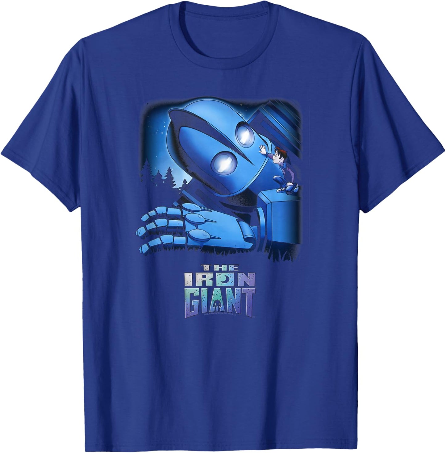 The Iron Giant and Hogarth T-Shirt - T-Shirt | Royal