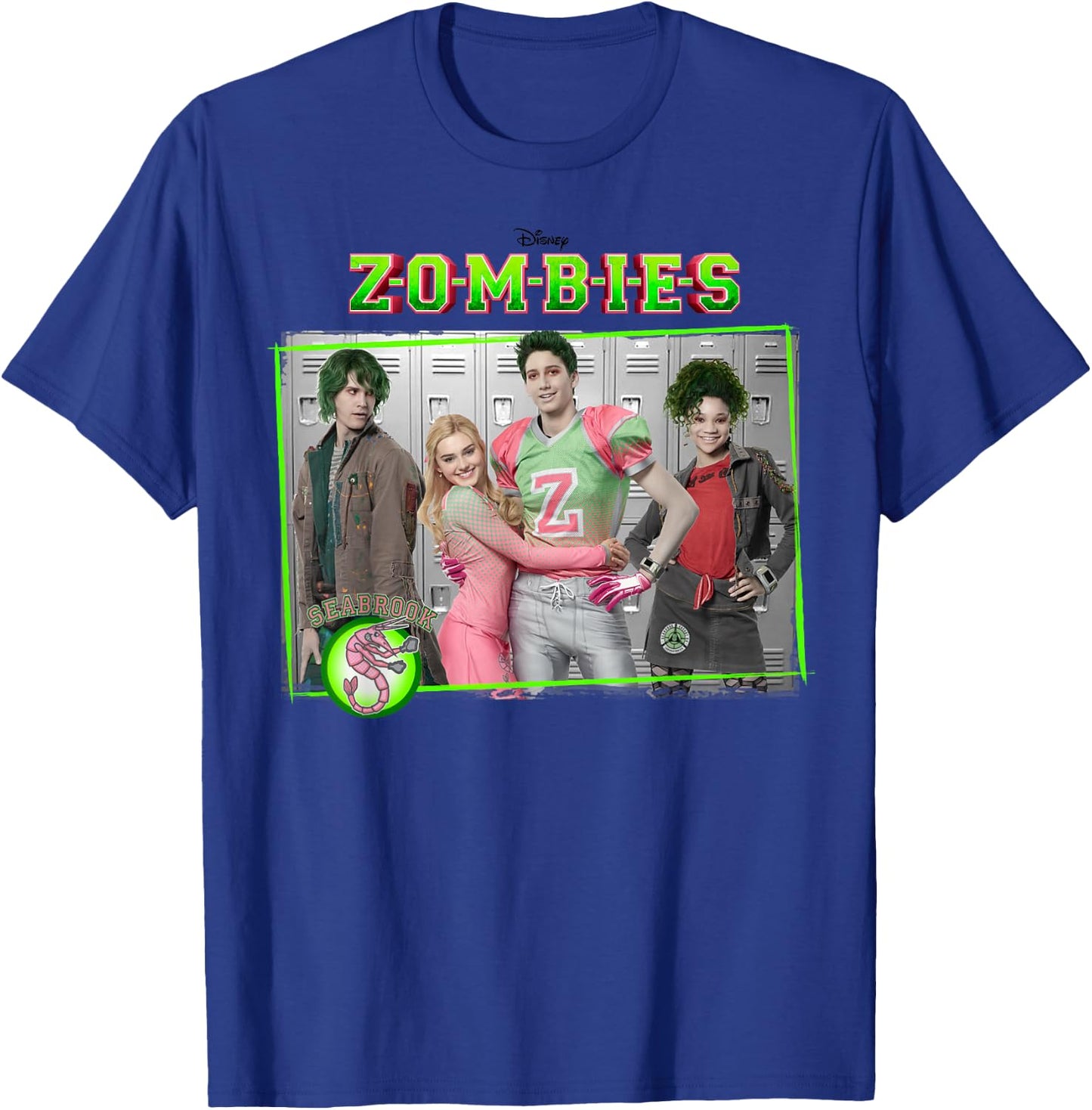 Zombies - Zed and Addison T-Shirt - T-Shirt | Royal