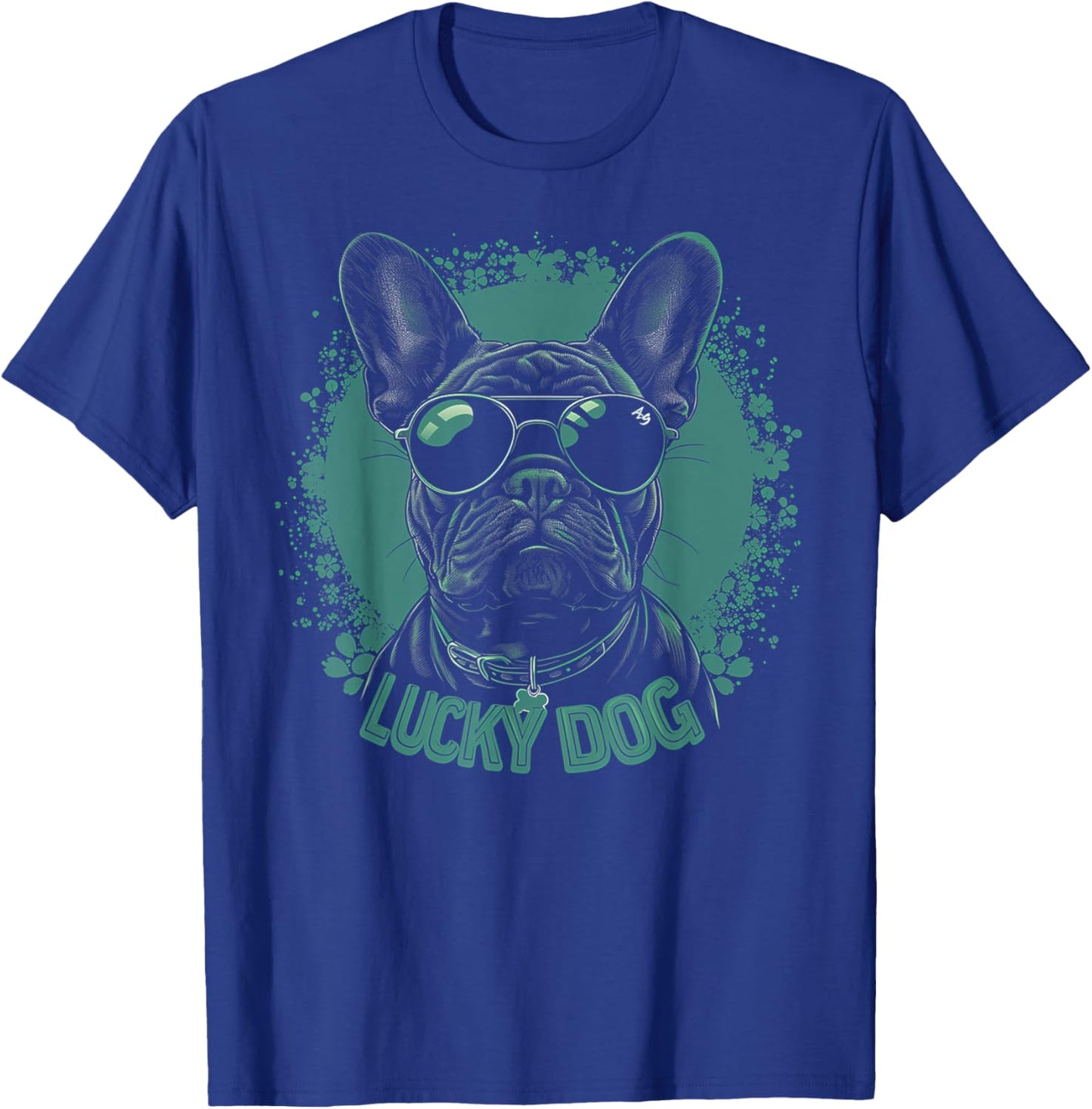 French Bulldog Dog - St. Patrick's Day Saint Paddy's Irish Women Kids T-Shirt - T-Shirt | Royal