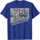 Marvel Guardians of The Galaxy Group Shot Distressed Panels T-Shirt - T-Shirt | Royal