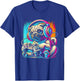 Pug Dog Colorful Video Game Controller Women Kids T-Shirt - T-Shirt | Royal