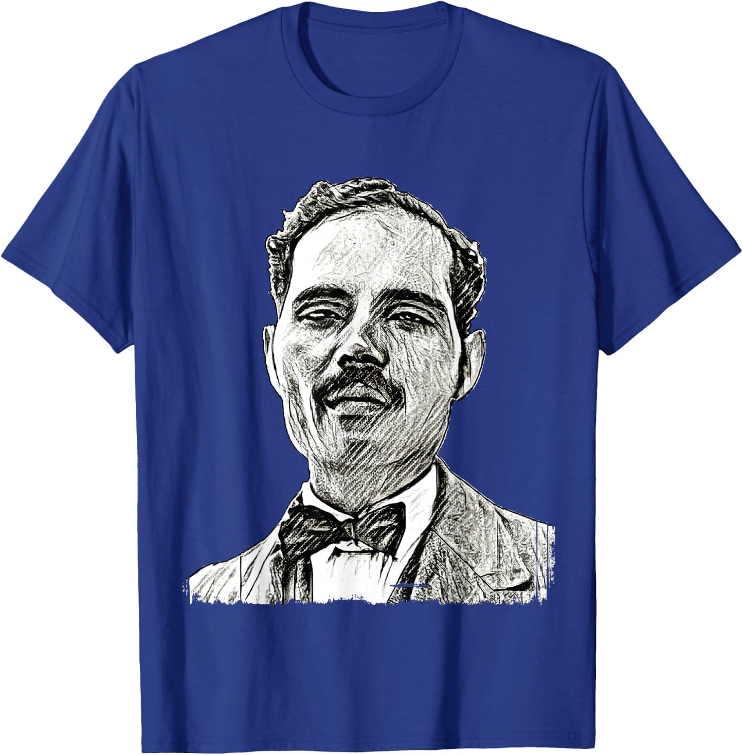 Pedro Albizu Campos Puerto Rico History Resiste Sketch T-Shirt - T-Shirt | Royal