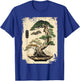 Japanese Art Japan Bonsai Tree Vintage Garden Gardening T-Shirt - T-Shirt | Royal