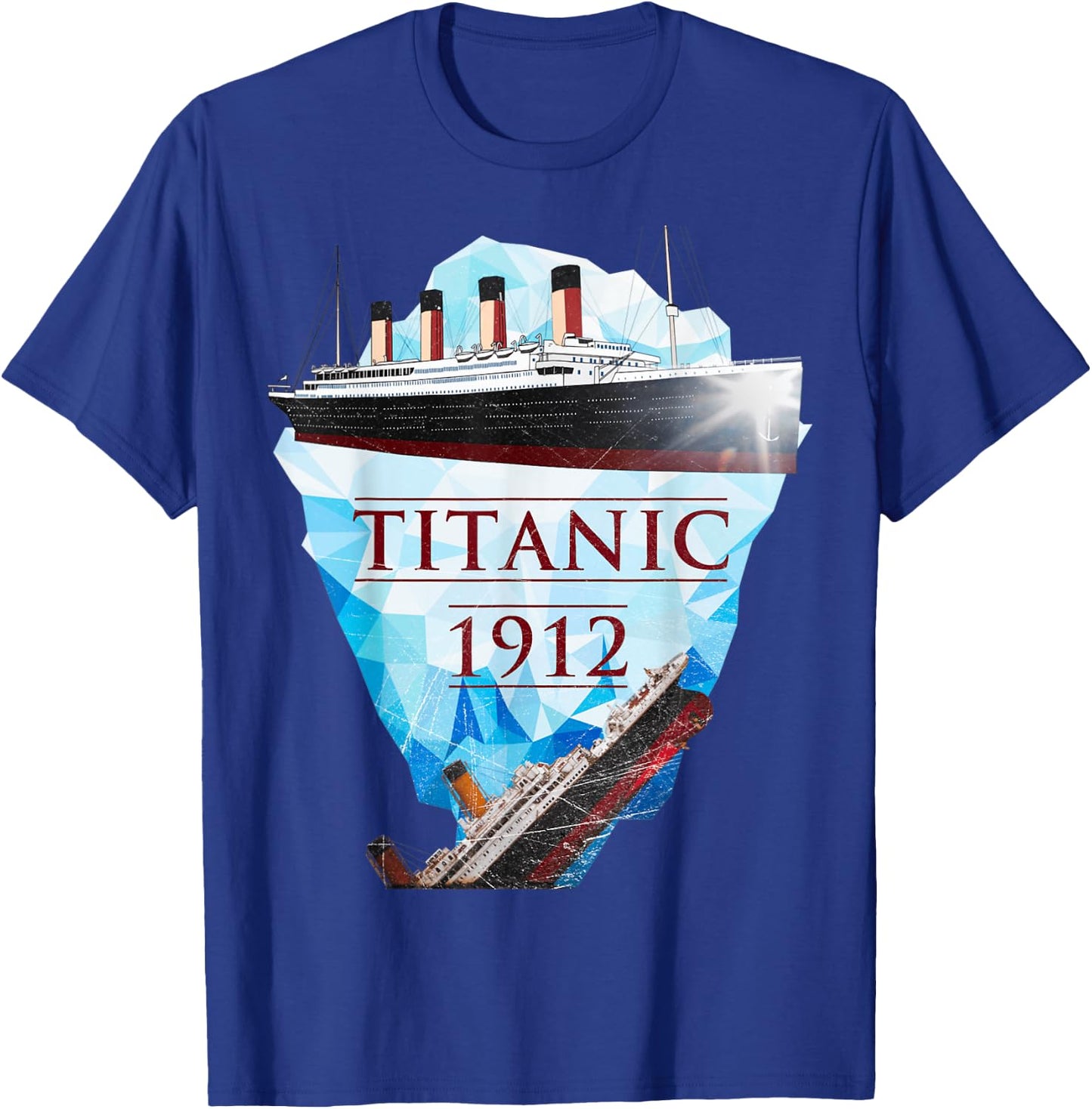 Vintage Titanic Voyage RMS Titanic 1912 T-Shirt - T-Shirt | Royal