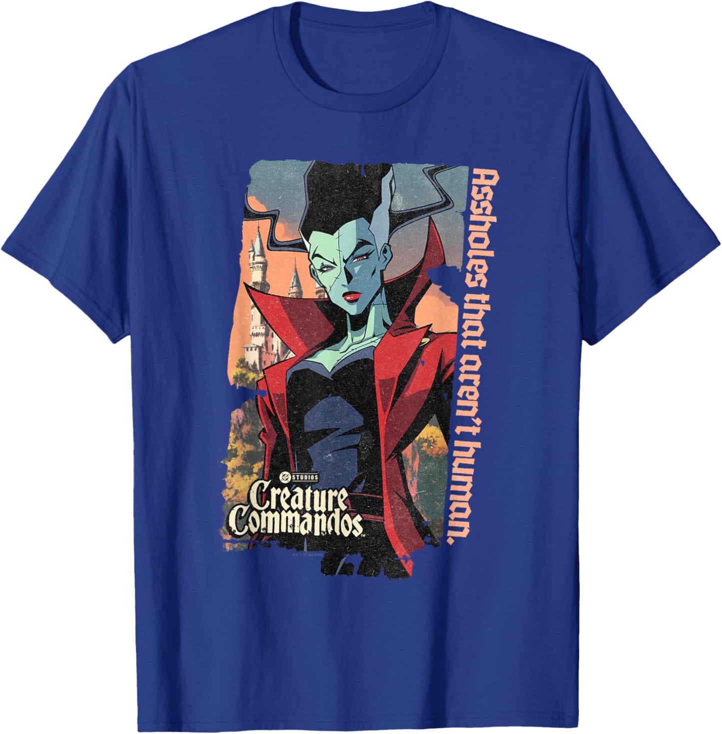 Creature Commandos The Bride T-Shirt - T-Shirt | Royal