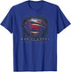 Man of Steel Movie Shield T-Shirt - T-Shirt | Royal