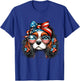 Girl 4th of July With Cavalier King Charles Spaniel Dog T-Shirt - T-Shirt | Royal