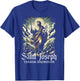 Saint Joseph Catholic Father And Worker T-Shirt - T-Shirt | Royal