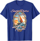 Sailing South Padre Island Texas Sea and Sunshine T-Shirt - T-Shirt | Royal