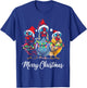 Merry Chickmas Ornament Lights Chicken Farmer Xmas Squad T-Shirt - T-Shirt | Royal