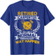 Retired Carpenter Just Like A Normal Carpenter Retro T-Shirt - T-Shirt | Royal
