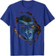 Gorilla Face Wall Animal Print Art Animal Lover Gorilla T-Shirt - T-Shirt | Royal