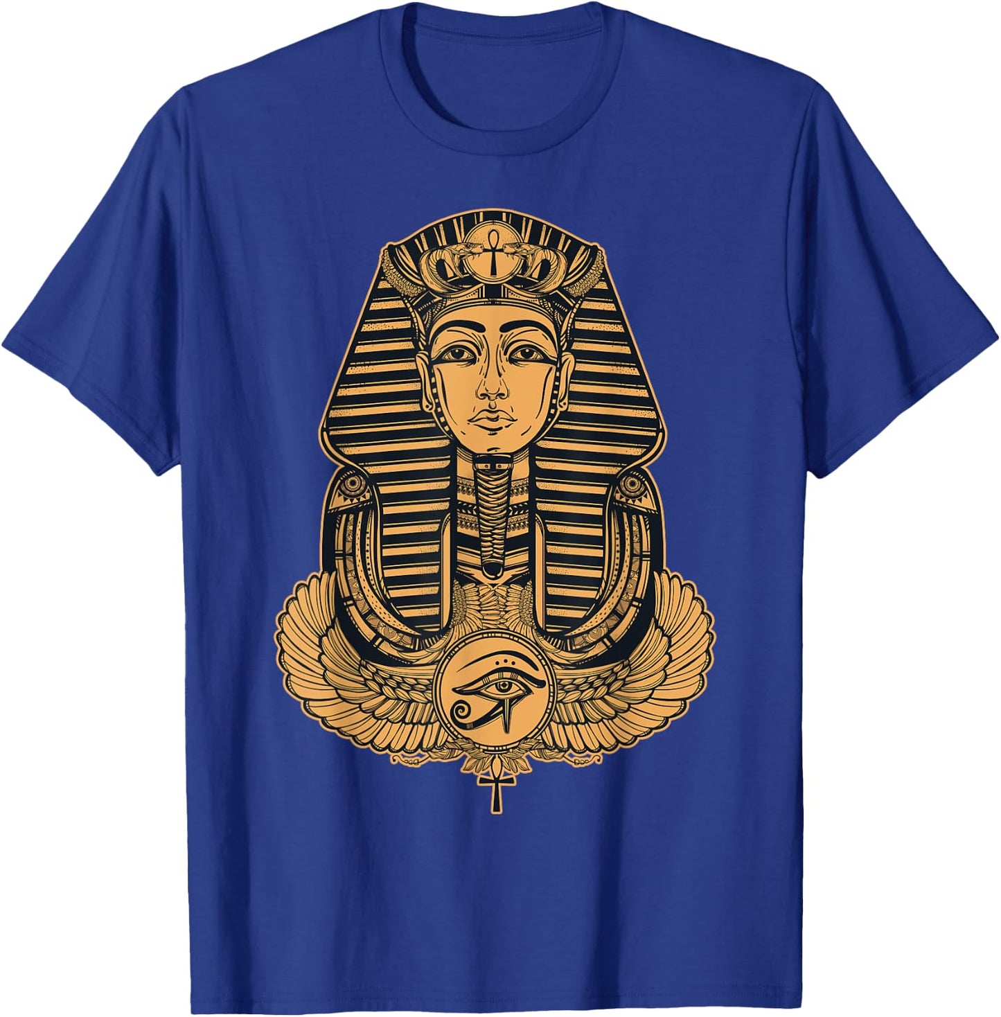 Large Sphinx Drawing - Egyptian God Pharaoh Sphinx Animal T-Shirt - T-Shirt | Royal