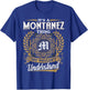 It's A MONTANEZ Thing You Wouldn't Understand Father's Day T-Shirt - T-Shirt | Royal