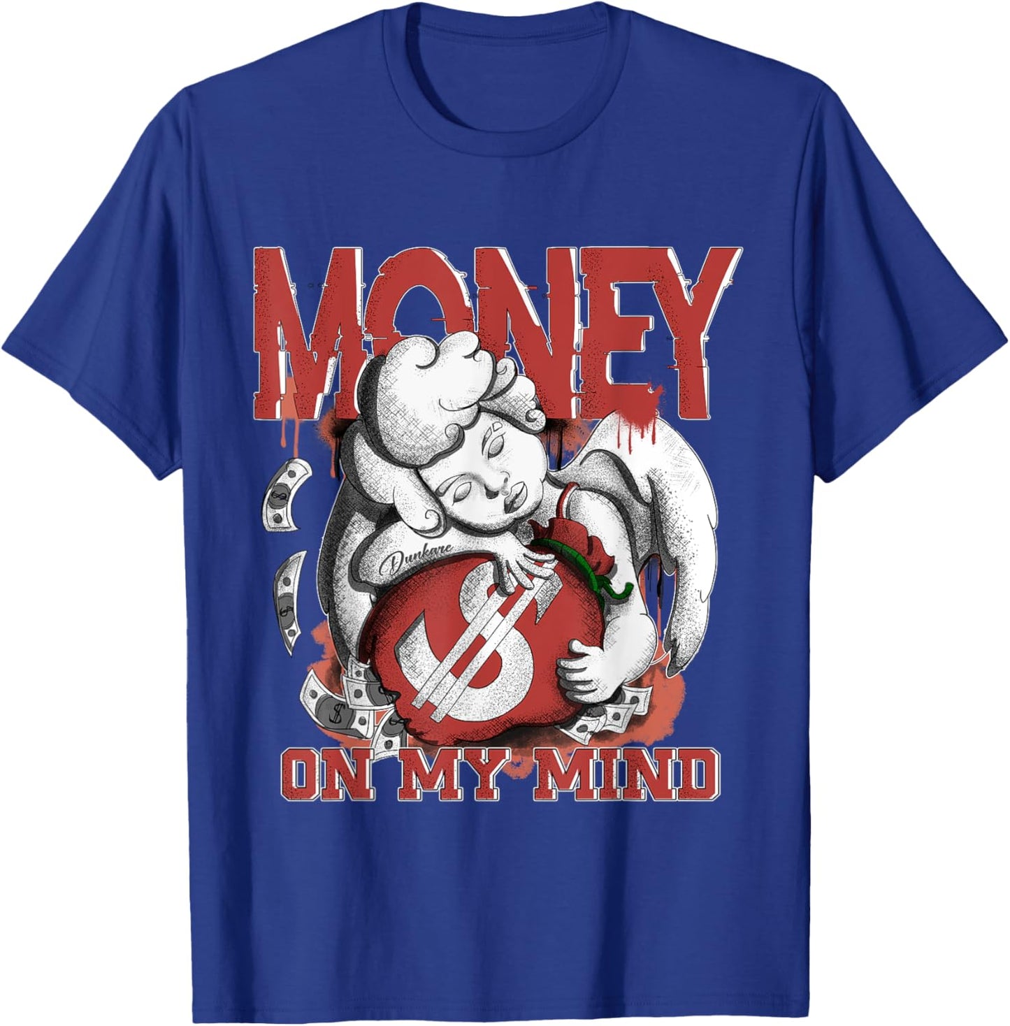 Money On My Mind Dune Red 13s Matching T-Shirt - T-Shirt | Royal
