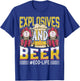 EOD Army Explosives Expert - Bomb Disposal Squad EOD Tech T-Shirt - T-Shirt | Royal