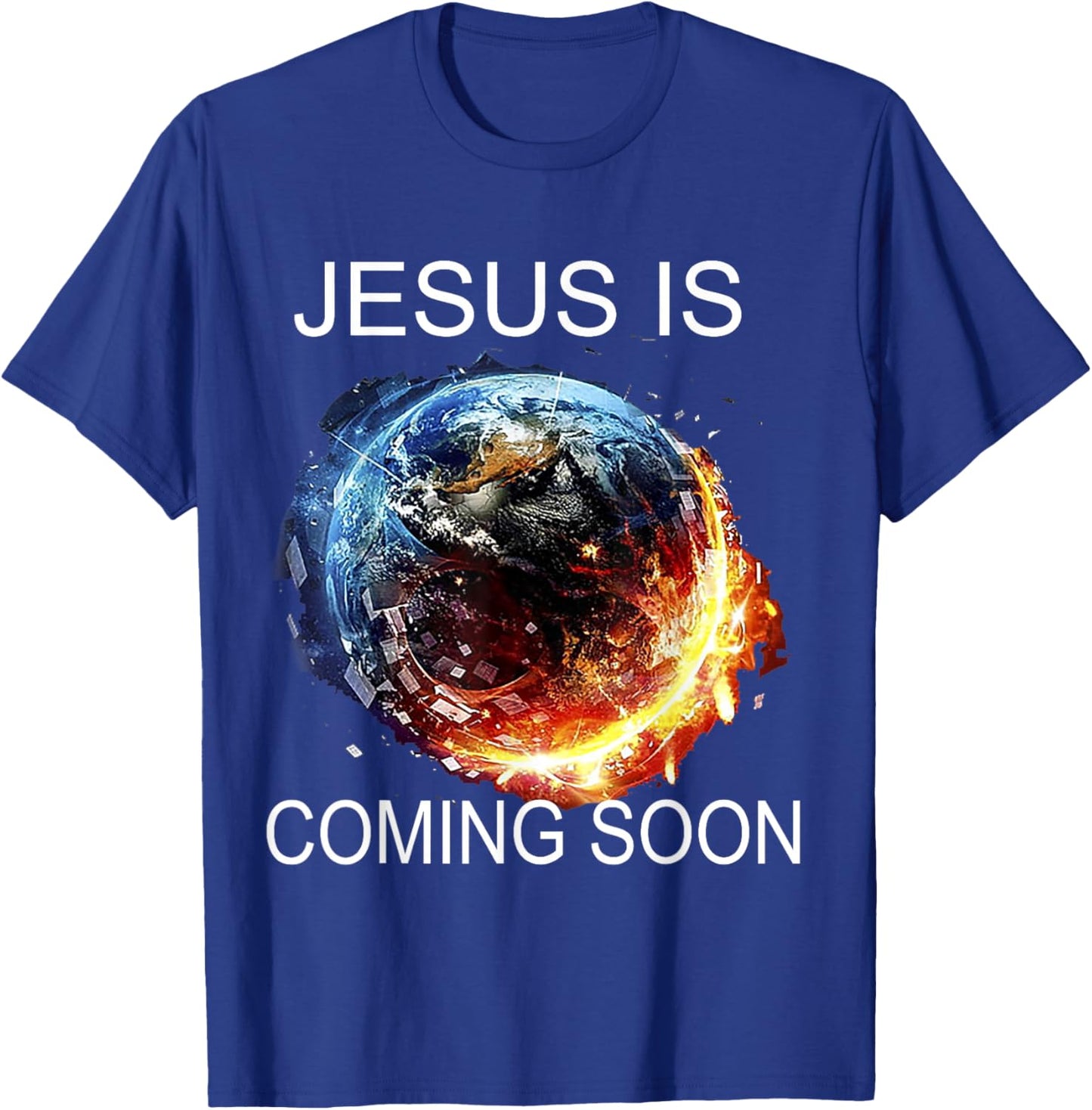 Jesus is Coming Soon T-Shirt - T-Shirt | Royal