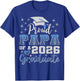 Super Proud Papa of 2026 Graduate Senior Graduation Family T-Shirt - T-Shirt | Royal