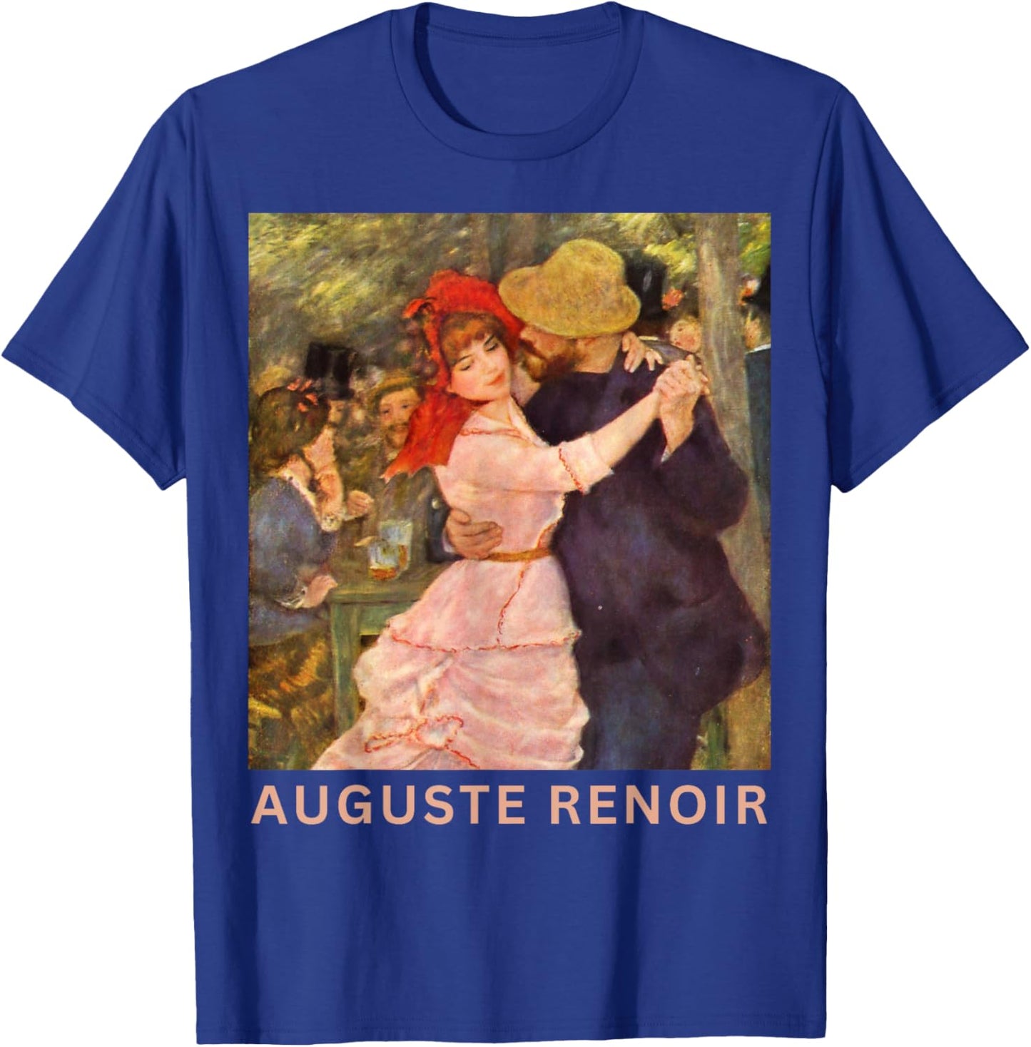 Pierre-Auguste Renoir Dance at Bougival Poster Vintage T-Shirt - T-Shirt | Royal