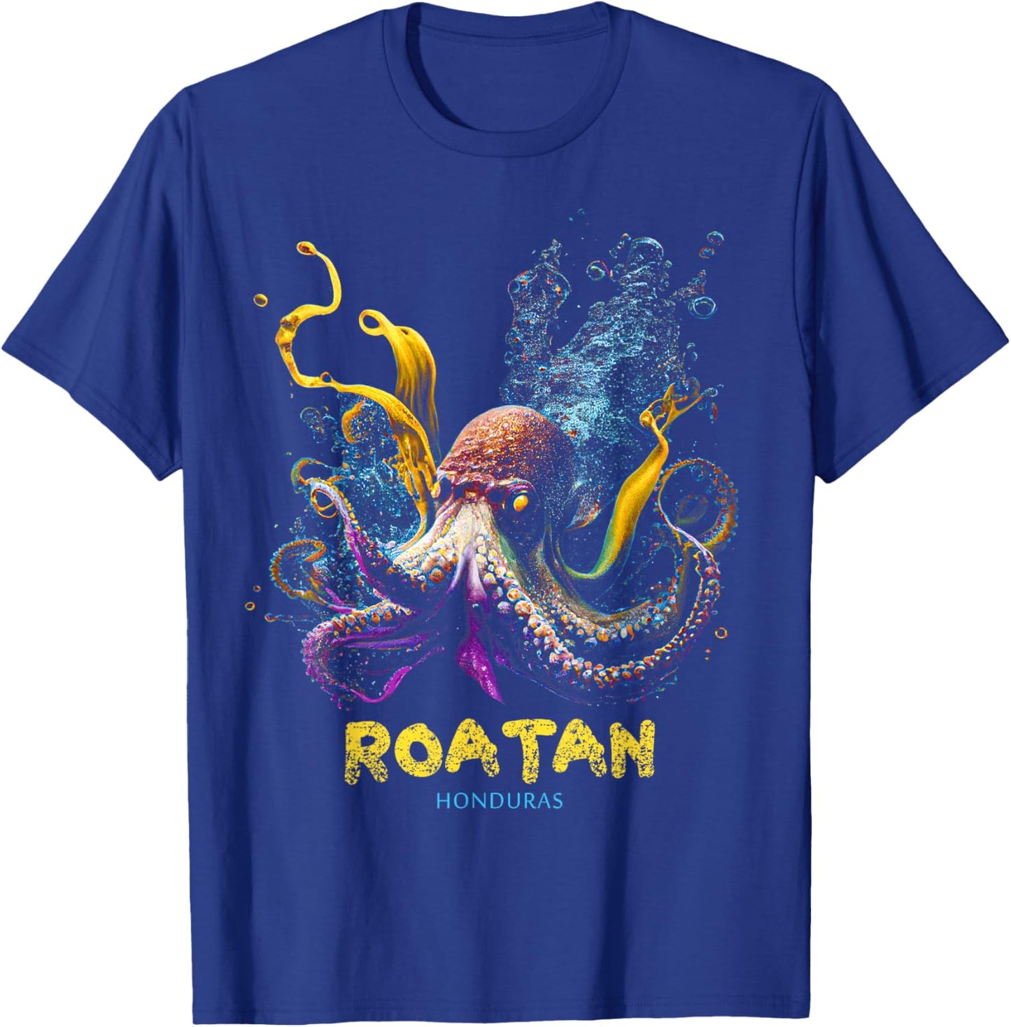 Roatan Honduras T-Shirt - T-Shirt | Royal