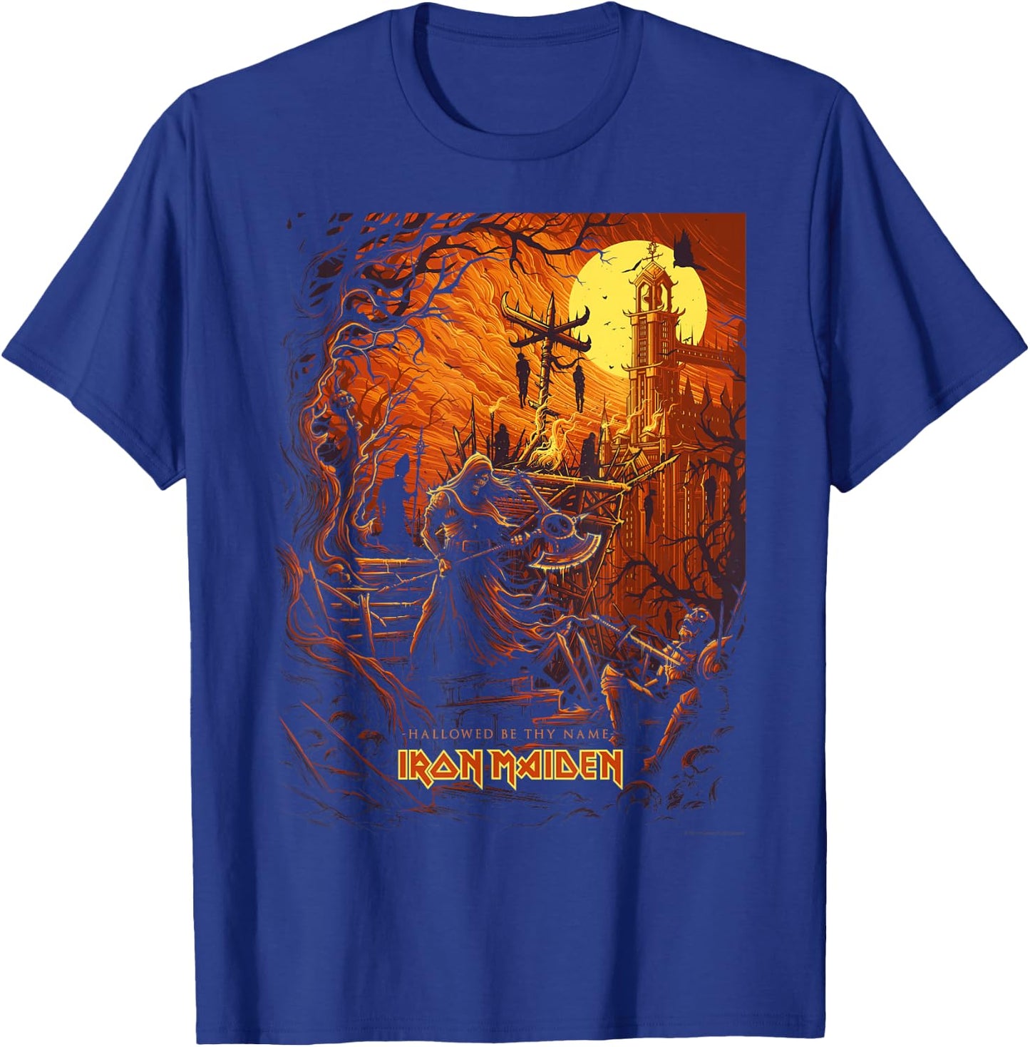 Iron Maiden - Number of the Beast Hallowed Be Thy Name T-Shirt - T-Shirt | Royal