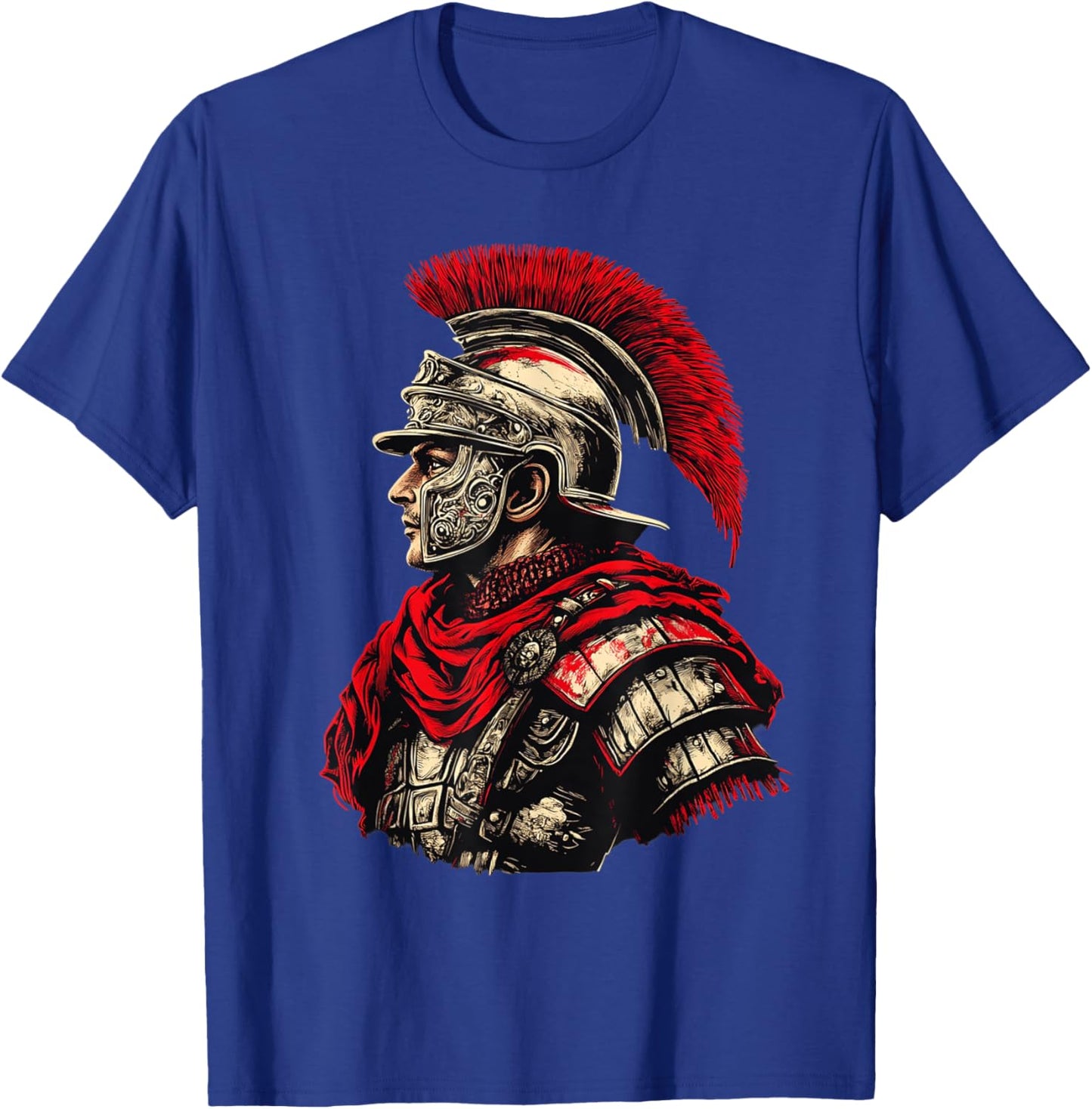 Weightlifting fitness gym Roman soldier Legion T-Shirt - T-Shirt | Royal