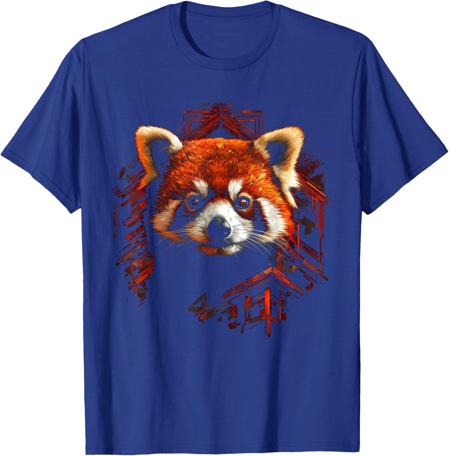 Red Panda Artwork - Zoo Animal Red Panda T-Shirt - T-Shirt | Royal