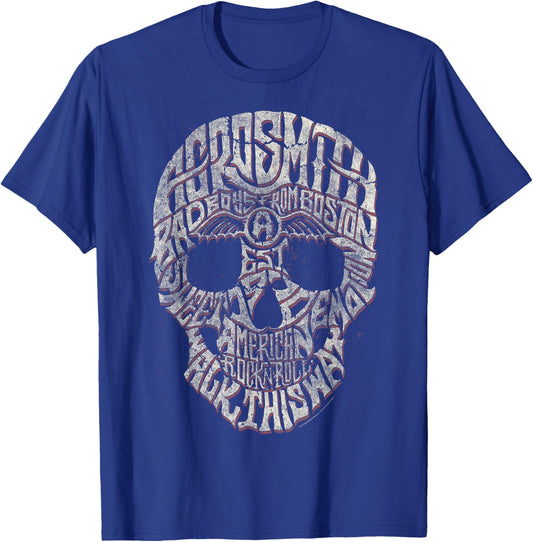 Aerosmith -Youth Black T-Shirt - T-Shirt | Royal