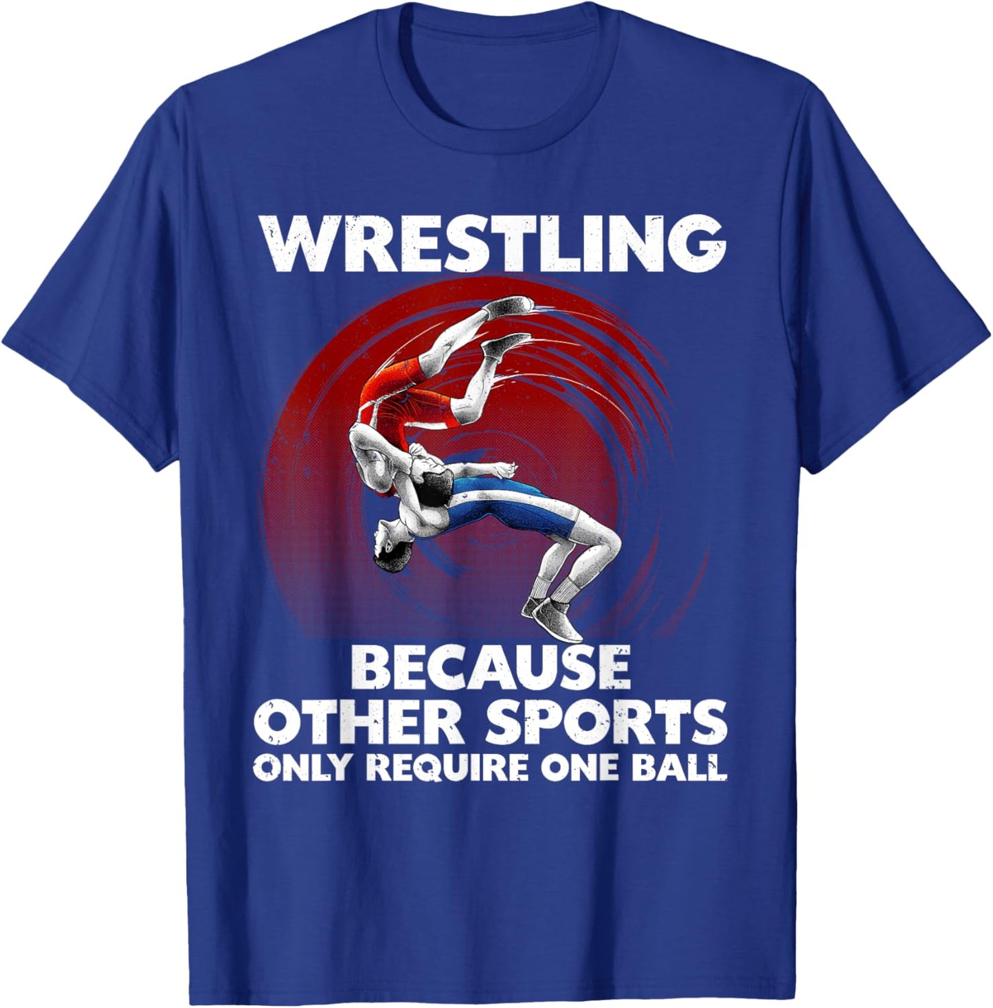 Best Wrestling Art Women Kids Wrestler Wrestling T-Shirt - T-Shirt | Royal