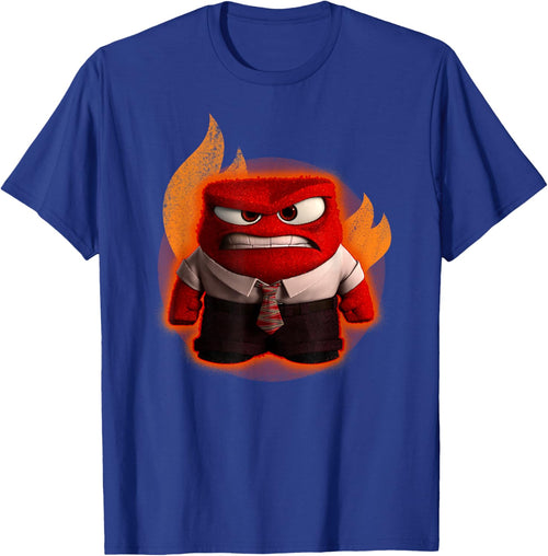 Disney Pixar Inside Out Anger Full Body Flaming Shot