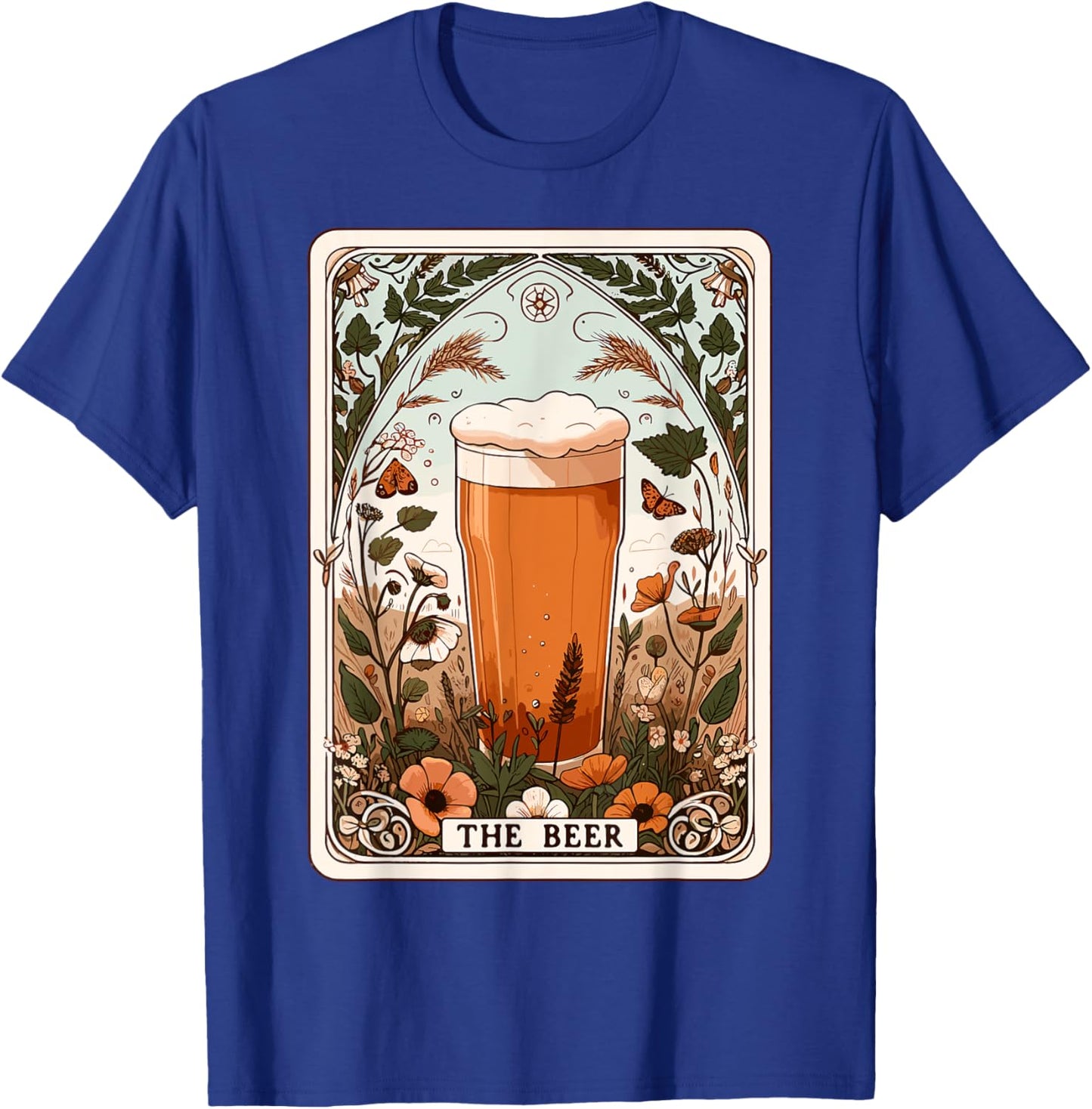 The Beer Tarot Card Beer Lover Funny Beer T-Shirt - T-Shirt | Royal