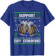 Support Day Drinking Ugly St. Patricks Day Funny Beer T-Shirt - T-Shirt | Royal