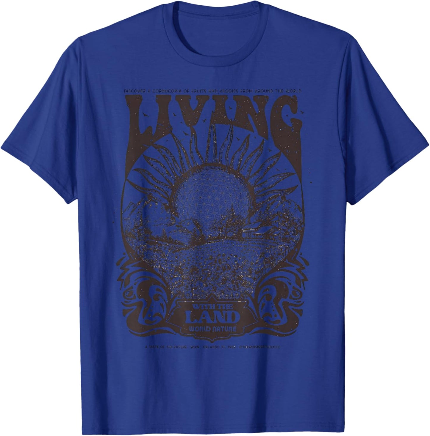 Living With The Land T-Shirt - T-Shirt | Royal