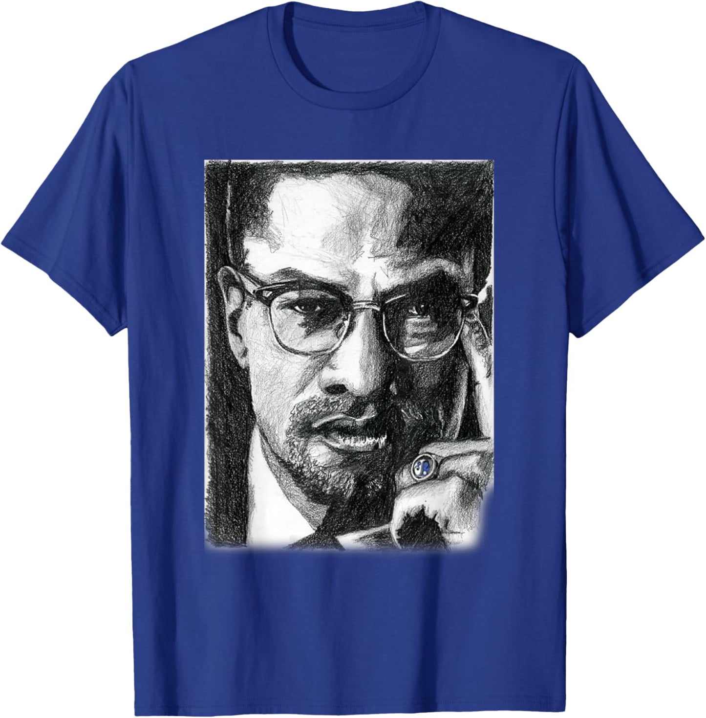 Brother Malcolm T-Shirt - T-Shirt | Royal
